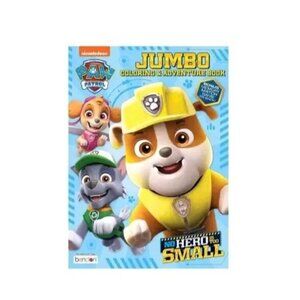 NEW, NICKELODEON PAW PATROL JUMBO COLORING AND ADVENTURE BOOK